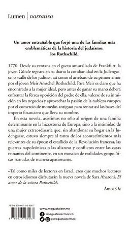 El Amor De La Señora Rothschild Señora Rothschilds Amor Ed Mercado Libre