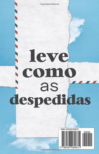 Simples Como As Nuvens, Leve Como As Despedidas, De Bonnett, Kau. Editora Madreperola Editora, Capa Mole Em Português