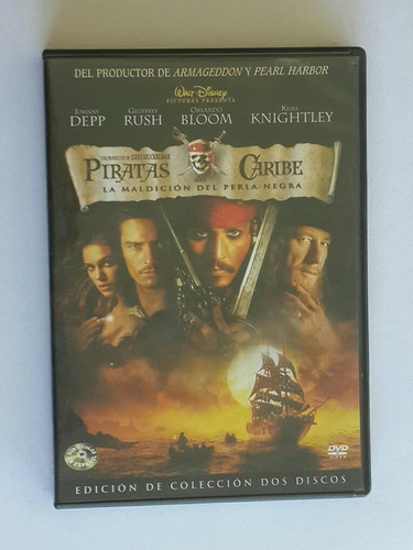 Piratas Del Caribe - Dvd Doble Original - Los Germanes