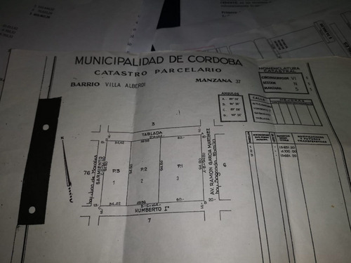 Imagen 8 de 9 de Venta Gran Terreno De 3263 Mts. 2 - Oportunidad - A 50 Mts. De Av. Sagrada Familia - Córdoba