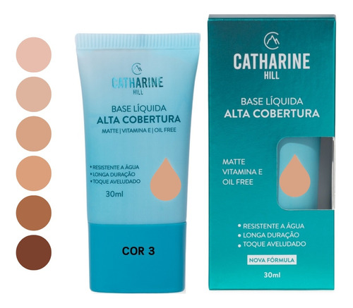 Base Liquida Alta Cobertura Chill  Catharine Hill