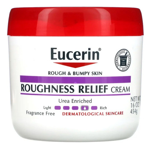 Eucerin, Crema Para Aliviar Asperezas, Sin Fragancia, 454g