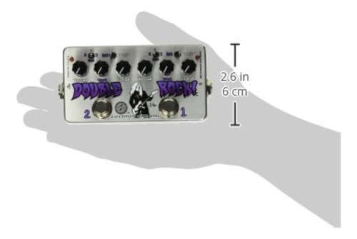 Pedal De Guitarra Zvex Effects Double Rock Vexter Series Dis