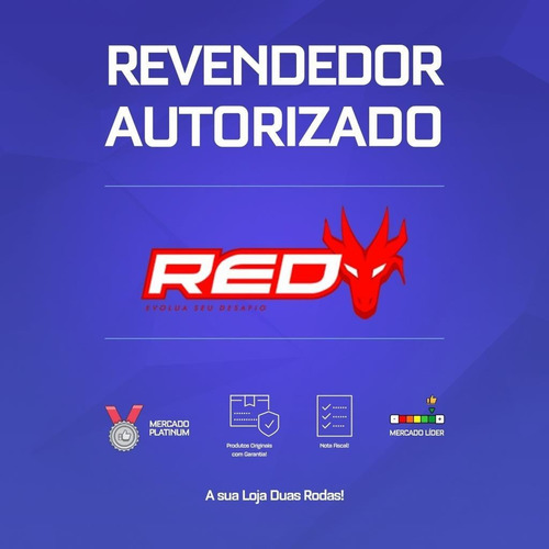 Imagem 3 de 4 de Oculos De Motocross Trilha Enduro Red Dragon Wind