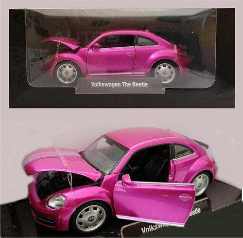 Autos De Coleccion - Volkswagen Beetle Escala 1:32