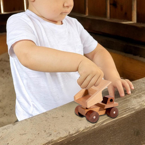 Juguete De Coche De Madera, Juego De Aprendizaje Estilo F