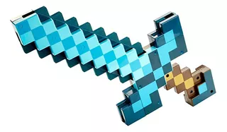 Minecraft Diamond Sword, Pico, Juguete 2 En 1 Con Sonido