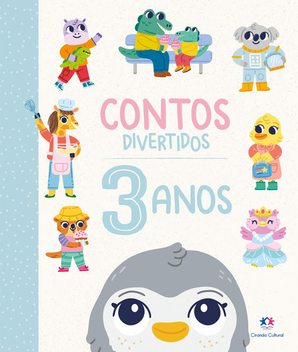 Livro Contos Divertidos - 3 Anos, De Dean, Lindsey. Editorial Ciranda Cultural, Capa Capa Comum, Edição 1 Em Português, 2024