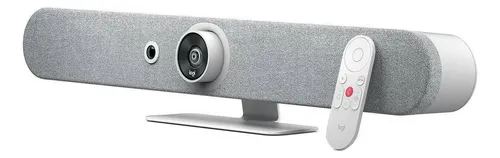 Cámara Web Logitech Rally Bar Mini 4k 30fps Color Blanco