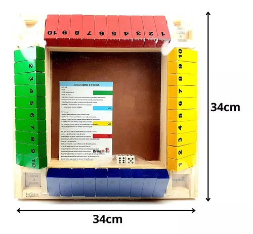 2/4 jogadores fecham a caixa de madeira tradicional pub dice