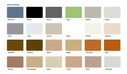 Pastina Weber Prestige Porcelanato 2kg Color Hueso