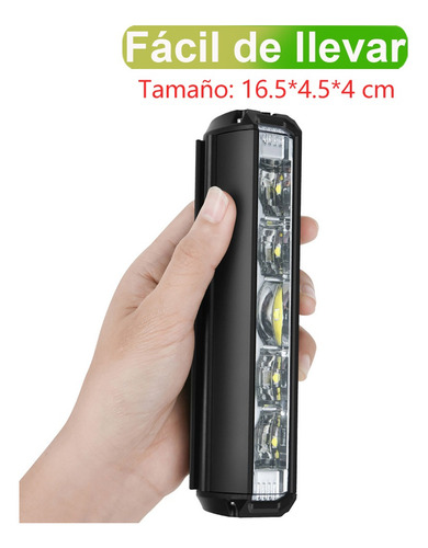 6000 Lúmenes 10000mah Ipx5 Luz Para Bicicleta Con 2 Soporte