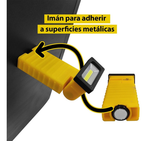 Imagen 3 de 5 de Combo 2 Linternas Periscopio Giratoria Flexible Luz Led
