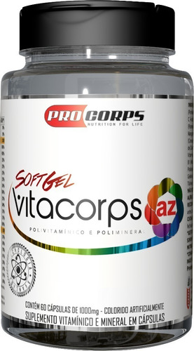 Polivitamínico Az Pro Corps (60 Cápsulas Softgel) 