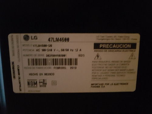Imagen 5 de 8 de Televisor LG 47