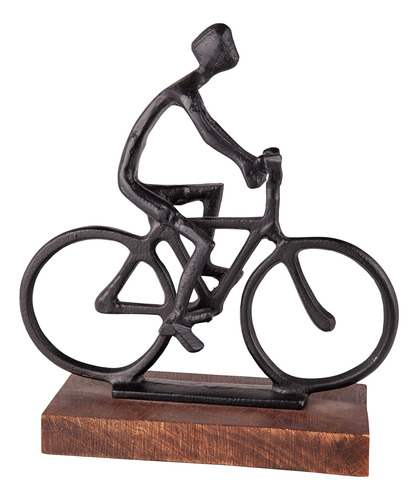 Danya B Escultura Crucero Bicicleta Estatua Para Decoracion