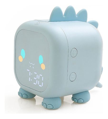 Reloj Despertador Digital Dinosaurio Para Niños, Control Tác