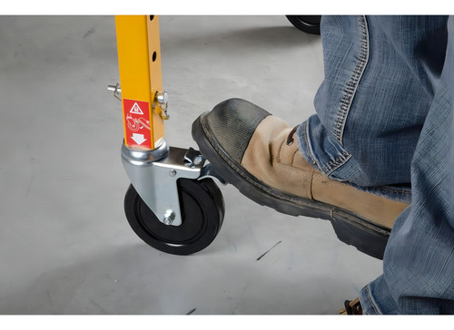 Metaltech I-c1cas5 5 - Rueda Para Jobsite Series 6 Pies, Andamio Baker, 5 Pulgadas