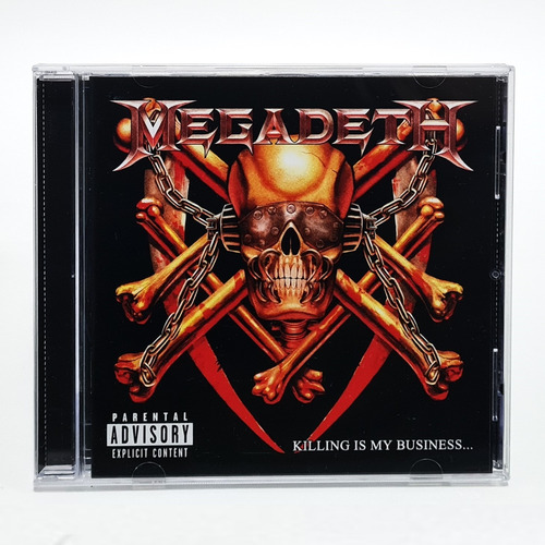 Cd Megadeth Killing Is My Business... Importado Lacrado Tk0m