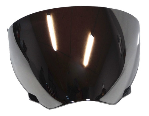 Mica Para Casco Hro Doble Proposito  Mx 330 Plata Espejo