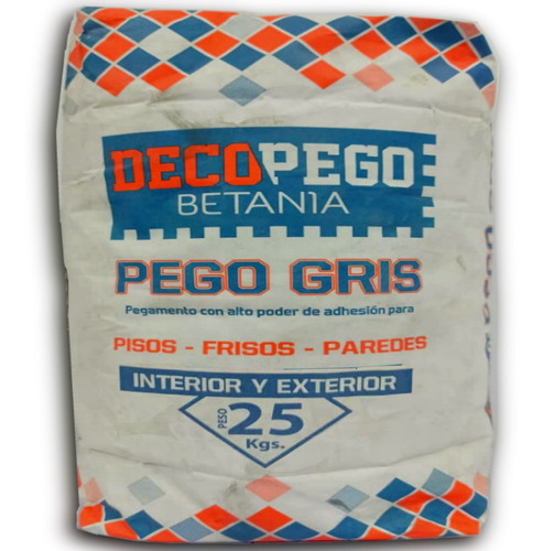 Pego Gris Decopego Saco 25kg