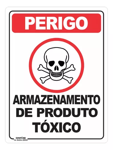 Perigo - Altamente Tóxico. Manuseie com Cuidado