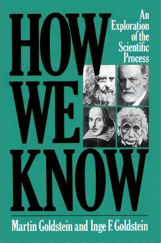 How We Know, De Martin Goldstein. Editorial Ingram Publisher Services Us, Tapa Blanda En Inglés