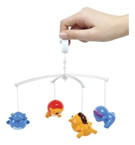 Movil Musical Para Bebe Para Cuna O Corral Animales 0305