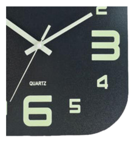 Relógio De Parede Luminoso De 12 \'\' Blackfounder Numeral