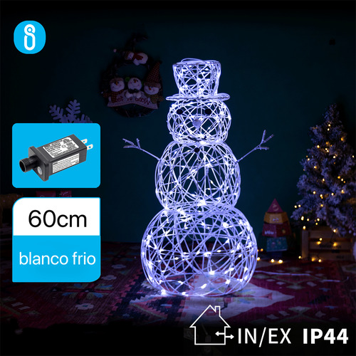Guirnalda De Luces Led Decorativas De Navidad 60cm Aigostar
