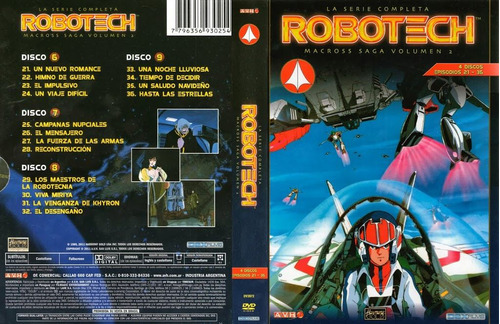 Robotech - Macross Saga - Volumen 2 - La Serie Completa  Dvd