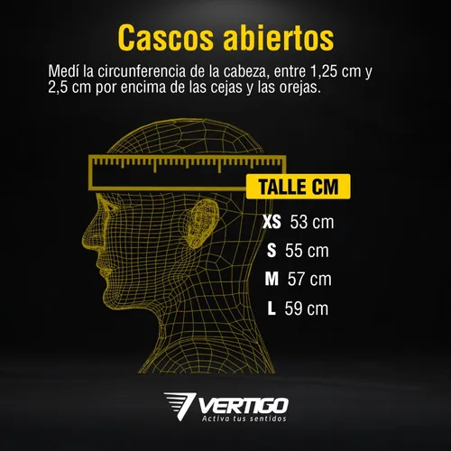 Cascos vertigo abiertos deals