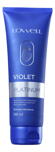 Shampoo Hidratante Lowell Violet Platinum 240ml