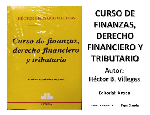 Libro Curso De Finanzas, Derecho Financiero Y Tributario