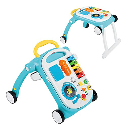 Andador Musical Baby Einstein Mix N Roll 4 En 1 Azul 