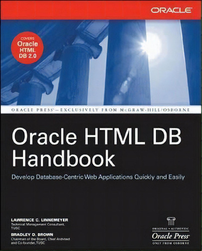 Oracle Html Db Handbook, De Lawrence Linnemeyer. Editorial Mcgraw-hill Education - Europe, Tapa Blanda En Inglés
