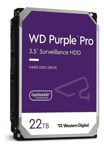 Disco Duro Interno Western Digital Wd Purple Pro Wd221purp 22tb