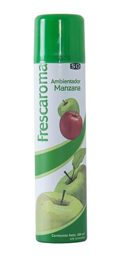 Imagen 1 de 5 de Ambientador Frescaroma - Manzana, 300cc