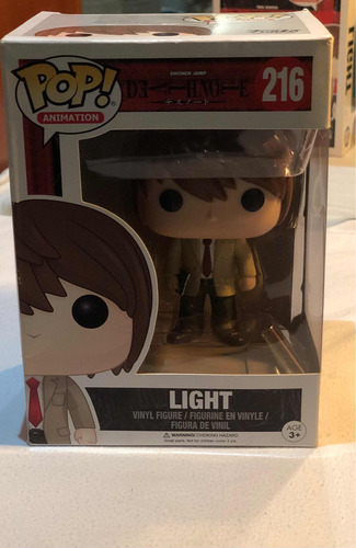 Figura Coleccionable De El Funko Pop 216!!! Light Yagami