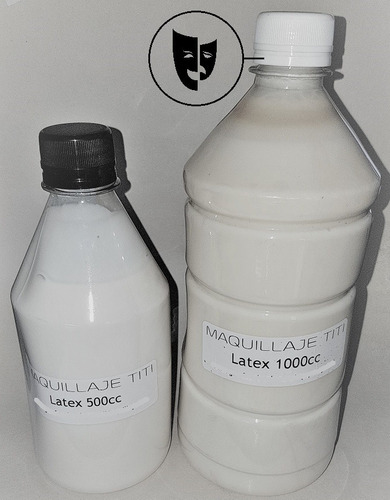 Imagen 1 de 1 de Latex Liquido Prevulcanizado Para Fx Maquillaje Titi 1000cc