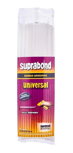 Barras Silicona Encoladora Finas 30cm X 41u Max. Adherencia