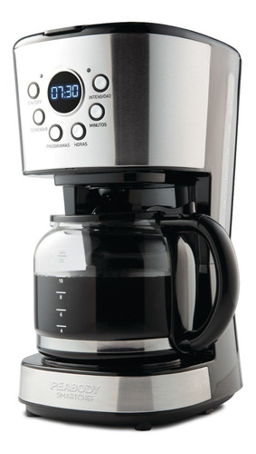 Imagen 2 de 10 de Cafetera Por Goteo Digital Timer 1.8l Peabody Pe-ct4207 Full