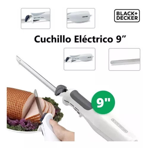 Cuchillo Electrico Black+decker Comfortgrip 23 Cm Ek500w-ar