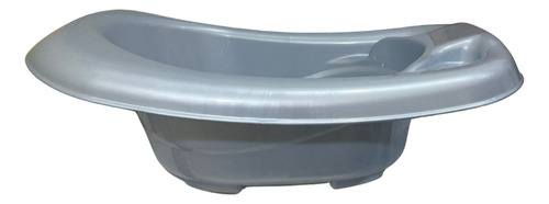 Banheira Bebê 32 Lts Valvula Água Perolado Plastibrasil Cor Azul Lisa