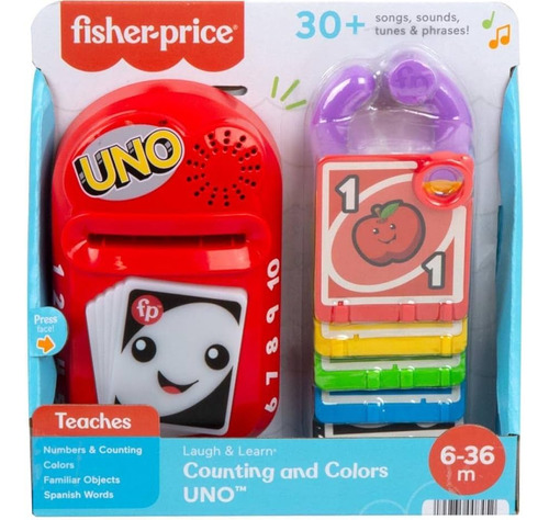Fisher Price Uno Aprende Colores Y Números