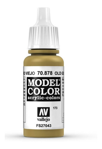 Vallejo Model Color Oro Viejo 70878 Acrílico Al Agua 17ml