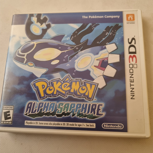 Pokémon Alpha Sapphire 3ds Usado