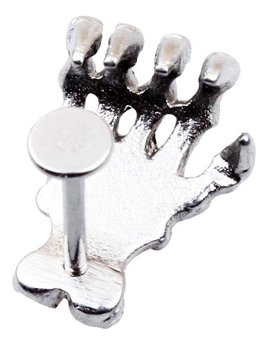 Piercing Para Mujer, Calavera, Labio, Joyería, Punk, Esquele