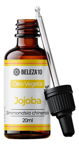  Óleo Vegetal Jojoba 20ml Puro Natural Cabelo Corpo Beleza10