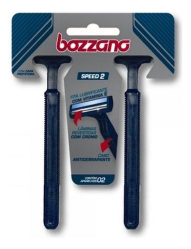 Bozzano Aparelho De Barbear Speed 2 - 2un